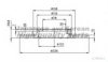 ASHUKI 0990-4002 Brake Disc